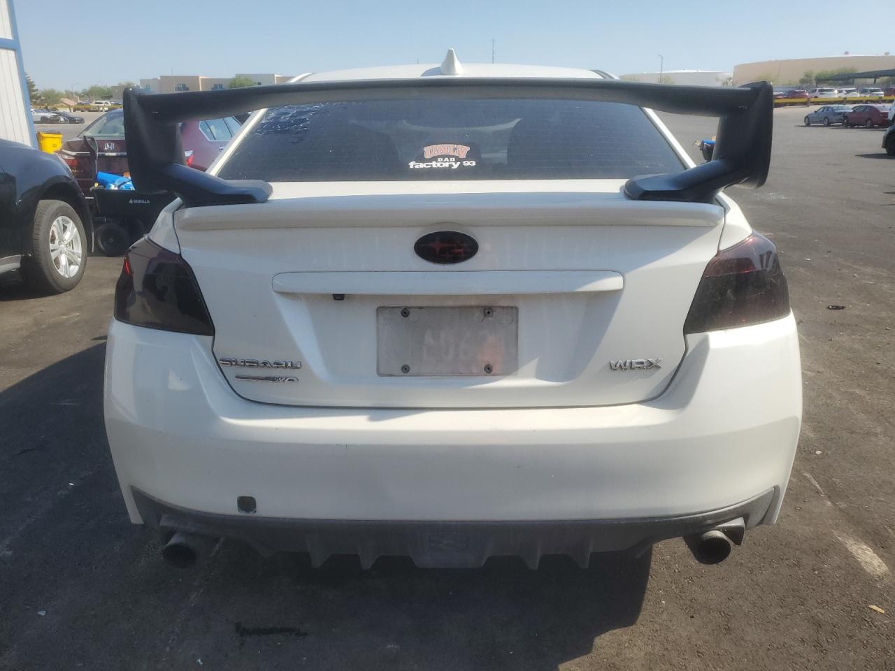 2018 Subaru Wrx Limited VIN: JF1VA1F6XJ9810811 Lot: 64605125