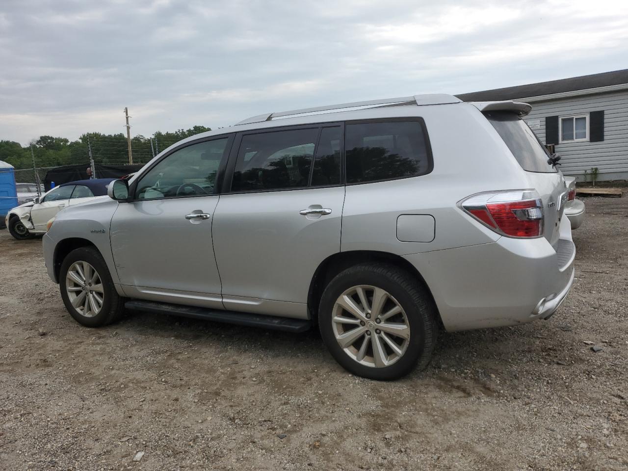 2008 Toyota Highlander Hybrid silver null hybrid JTEEW41AX82017516 photo #3