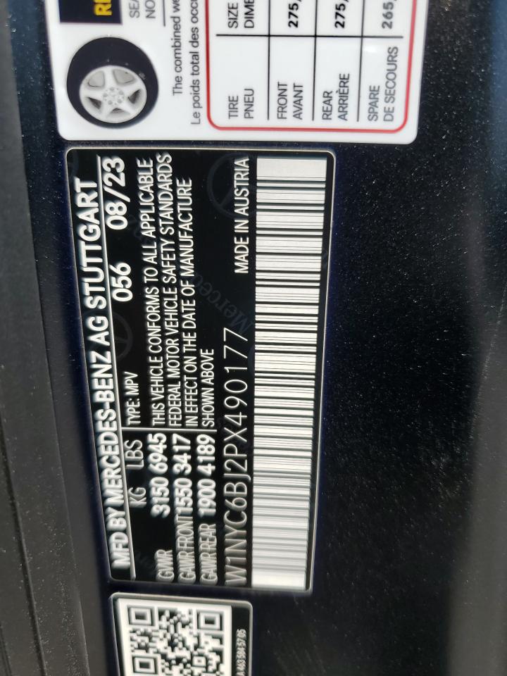 2023 Mercedes-Benz G 550 VIN: W1NYC6BJ2PX490177 Lot: 65382645