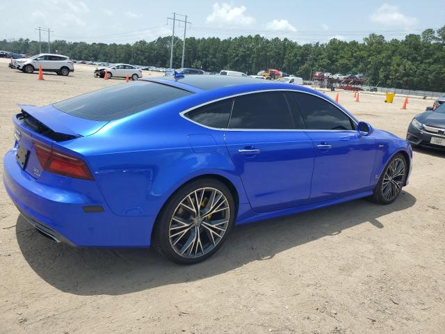 Hatchbacks AUDI A7 2017 Blue