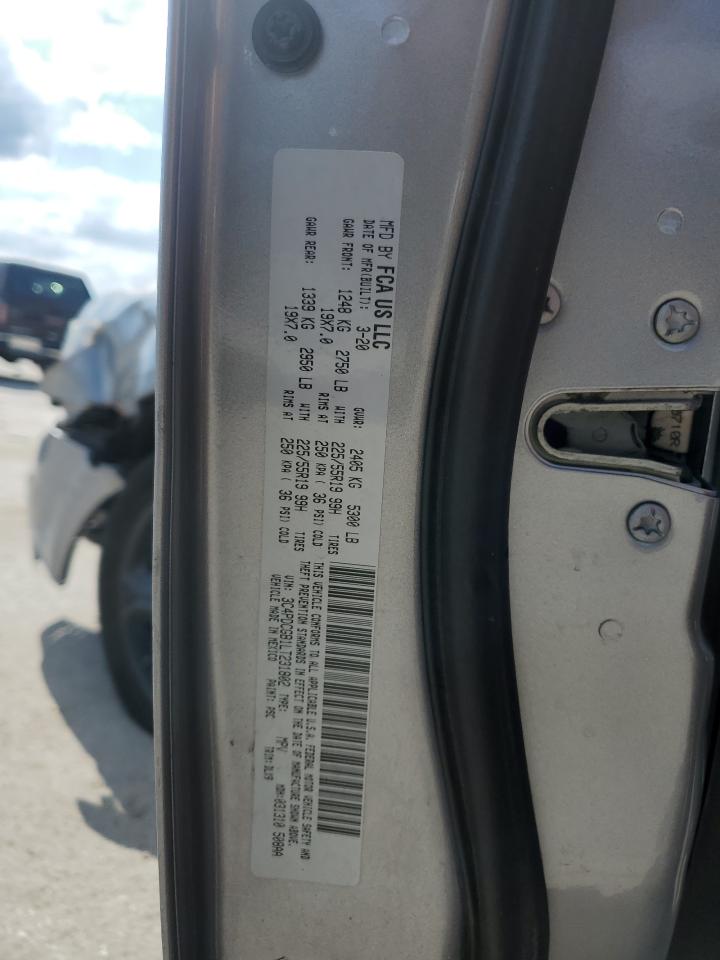 2020 Dodge Journey Crossroad VIN: 3C4PDCGB1LT231802 Lot: 63445755