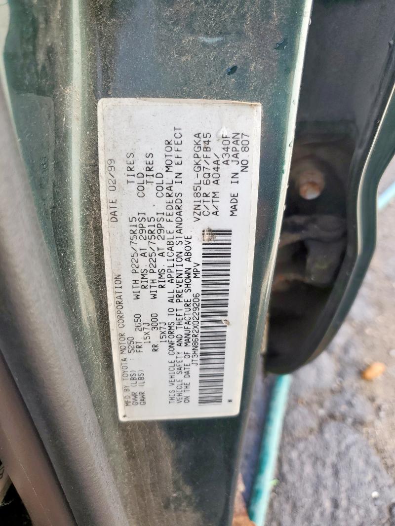 1999 TOYOTA 4RUNNER SR5  