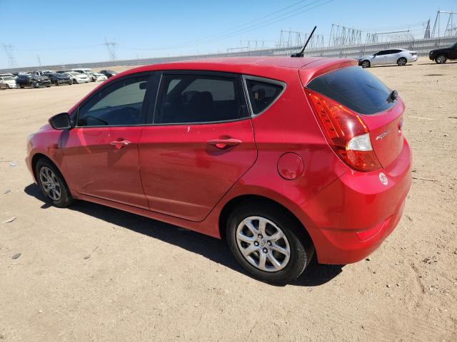  HYUNDAI ACCENT 2013 Красный