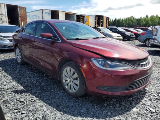  CHRYSLER 200 2016 Burgundy