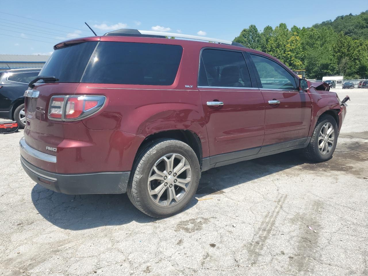 2016 GMC Acadia Slt-1 red suv gas 1GKKVRKD2GJ137187 photo #4