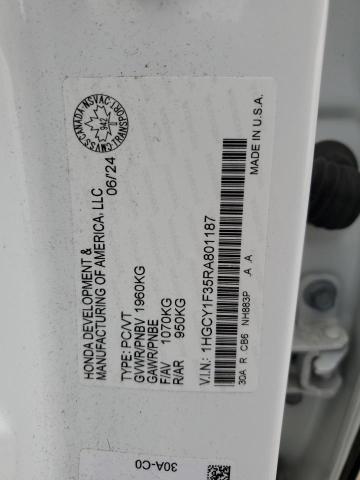 2024 HONDA ACCORD EX  