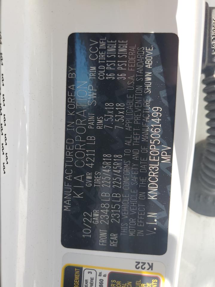 2023 Kia Niro Ex VIN: KNDCR3LE0P5061499 Lot: 62957535