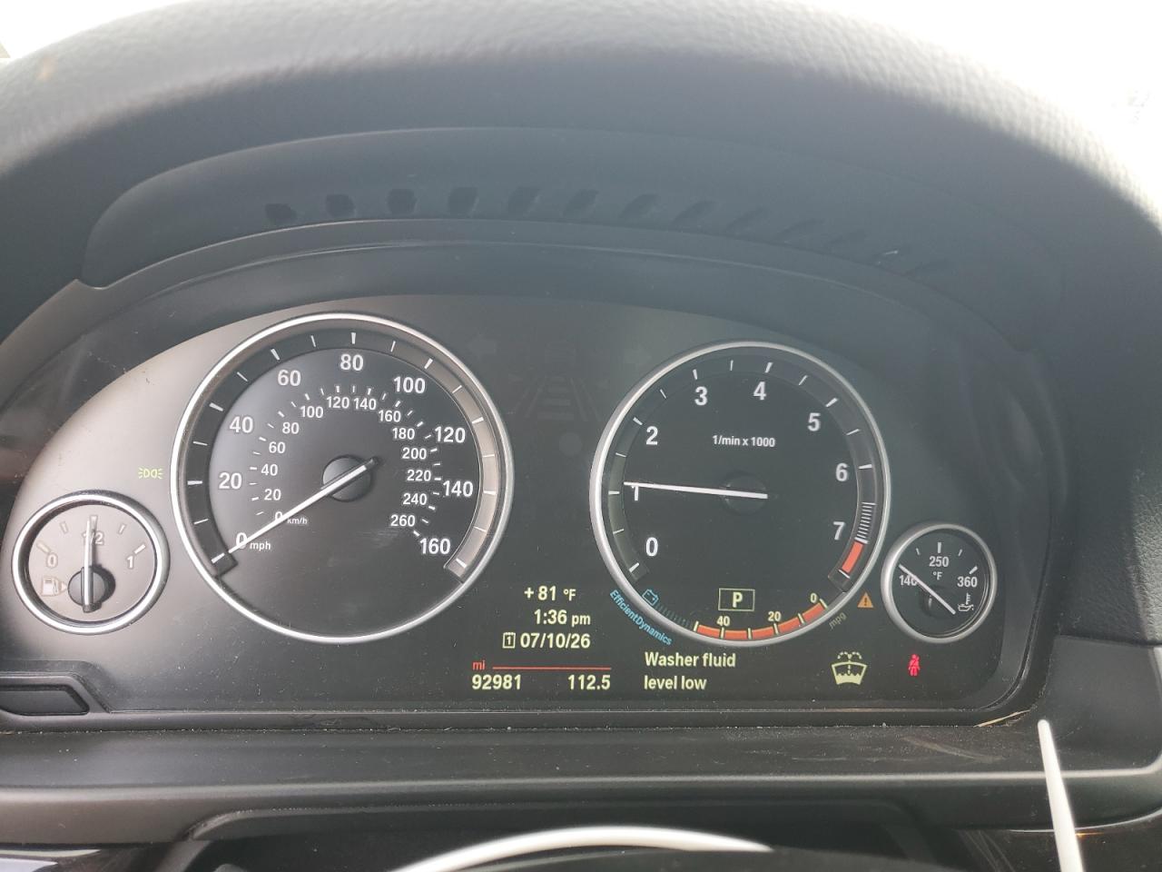 2014 BMW 535 I VIN: WBA5B1C53ED476916 Lot: 64058545