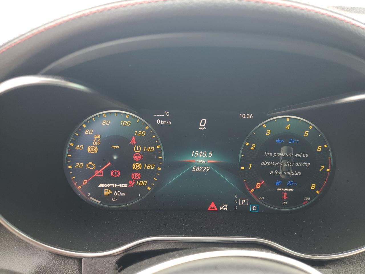 2019 Mercedes-Benz C 43 Amg VIN: 55SWF6EB1KU283534 Lot: 64250695