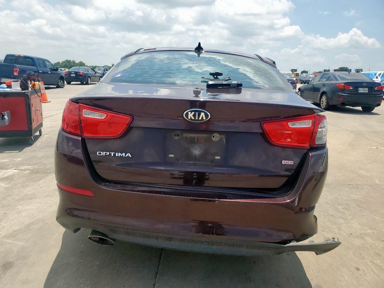 2014 Kia Optima Lx VIN: 5XXGM4A75EG317168 Lot: 65190195
