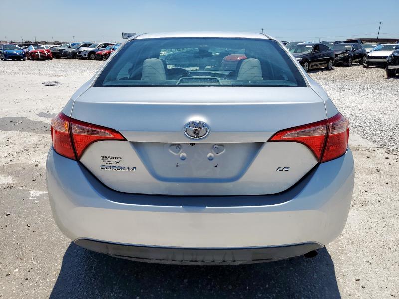  TOYOTA COROLLA 2017 Серебристый