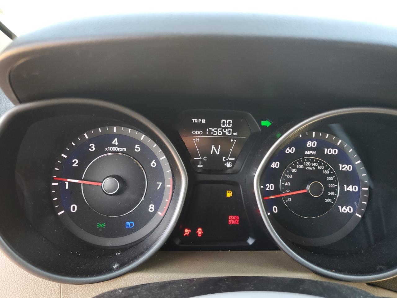 2013 Hyundai Elantra Gls VIN: 5NPDH4AE1DH236564 Lot: 64884695