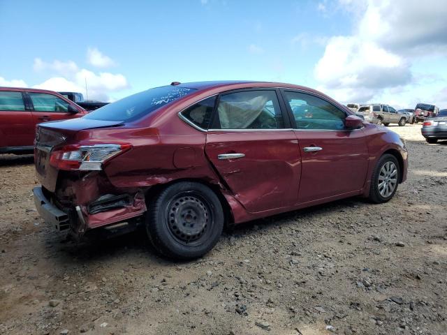  NISSAN SENTRA 2017 Красный