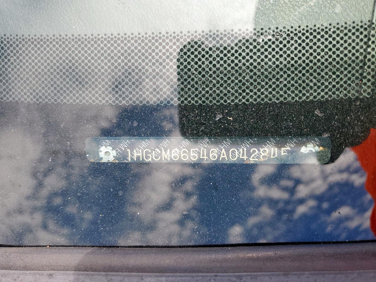 2006 Honda Accord Ex VIN: 1HGCM66546A042845 Lot: 66209905