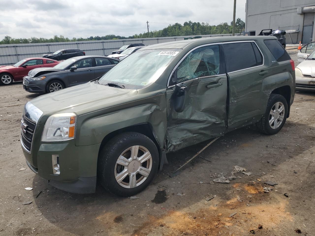 2015 GMC Terrain Sle VIN: 2GKFLVEK4F6351491 Lot: 63518565