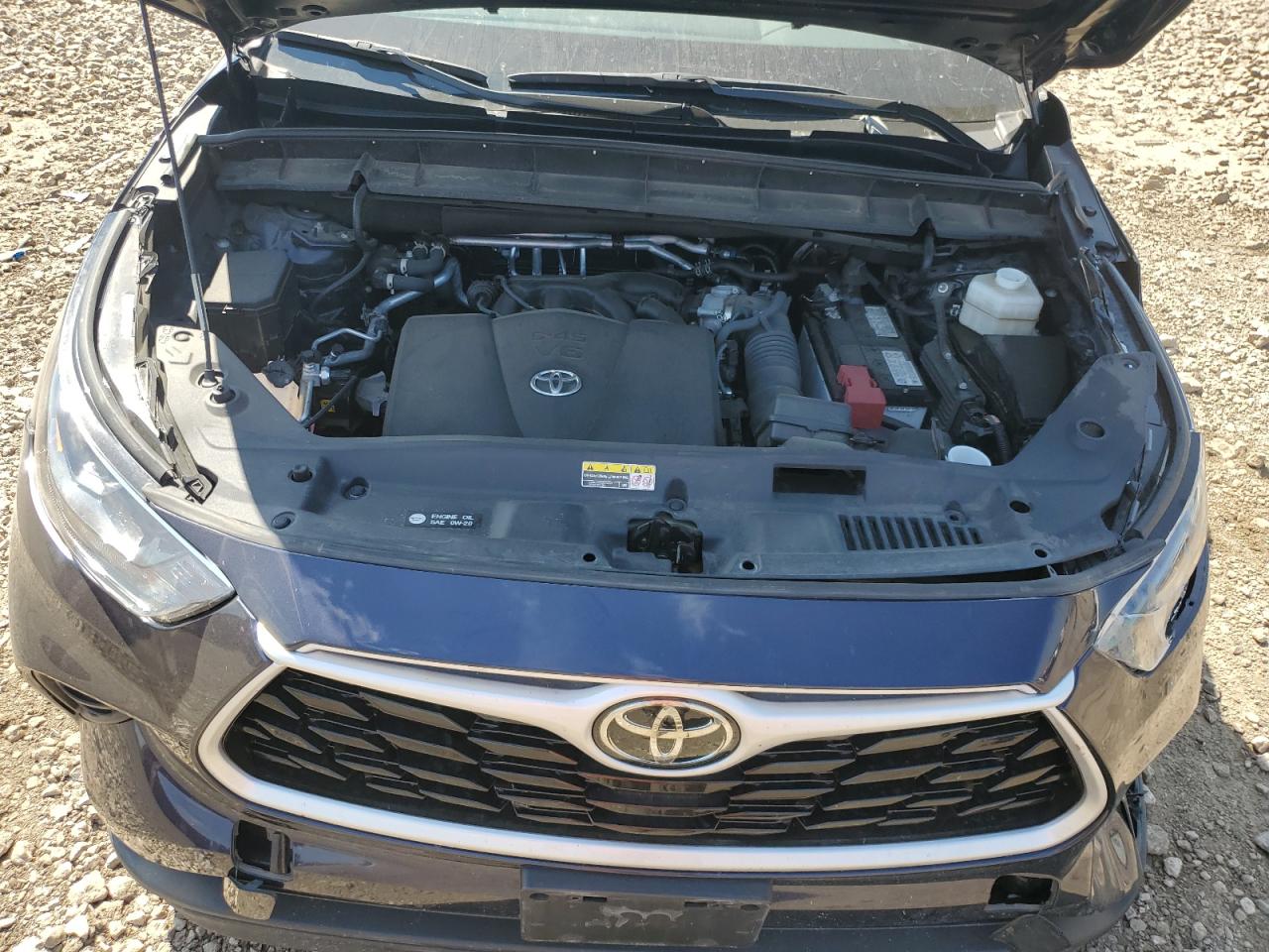 2022 Toyota Highlander Xle VIN: 5TDGZRBH3NS257198 Lot: 65253695