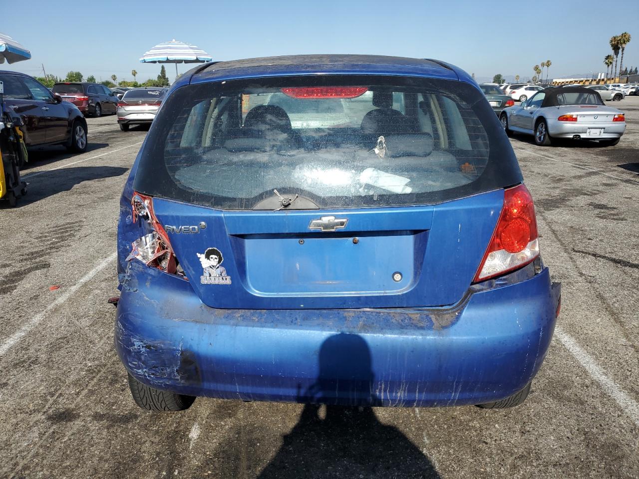 2007 Chevrolet Aveo Base VIN: KL1TD66687B763065 Lot: 65028715