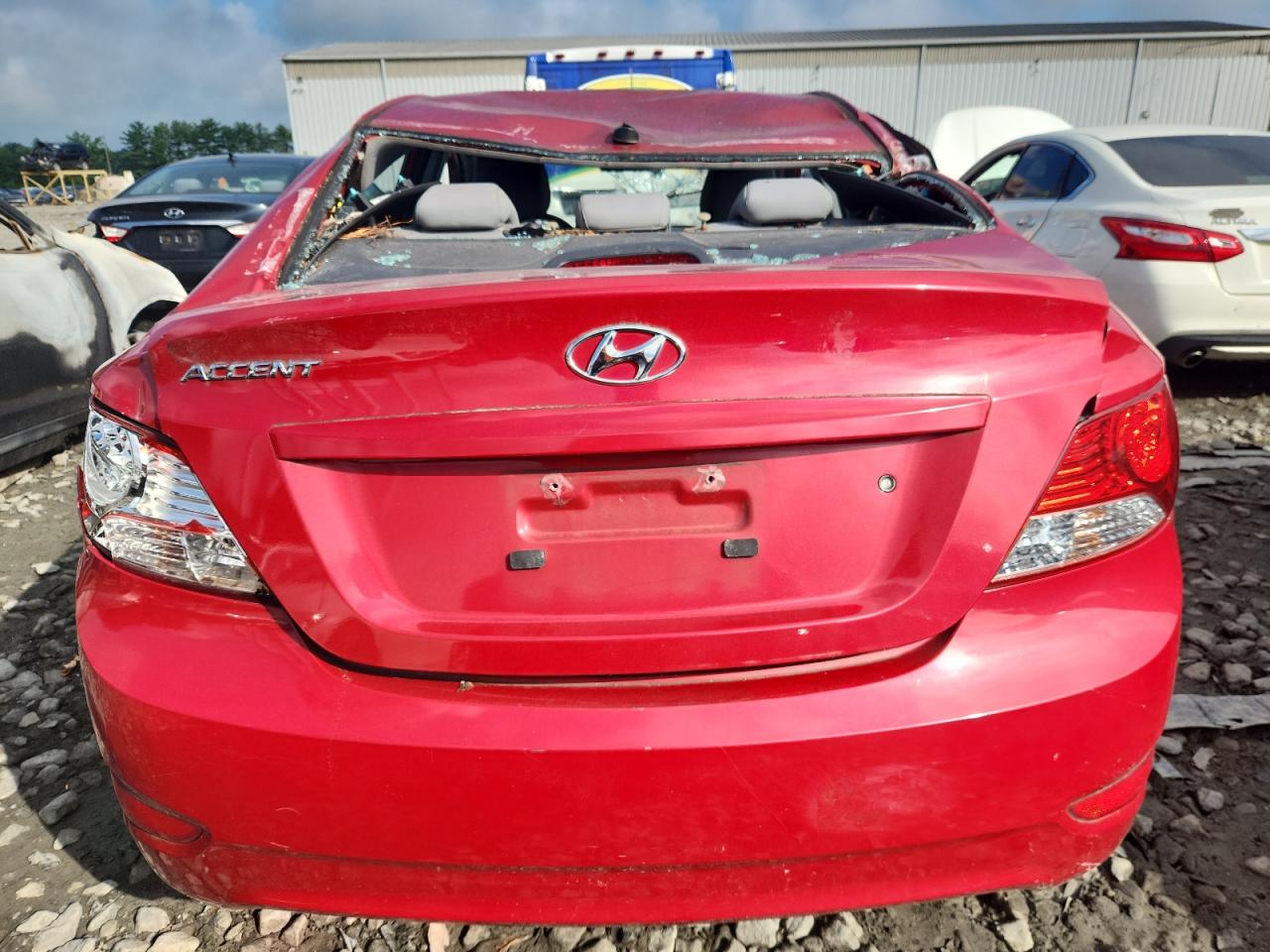 2014 Hyundai Accent Gls VIN: KMHCT4AE6EU777297 Lot: 64338465