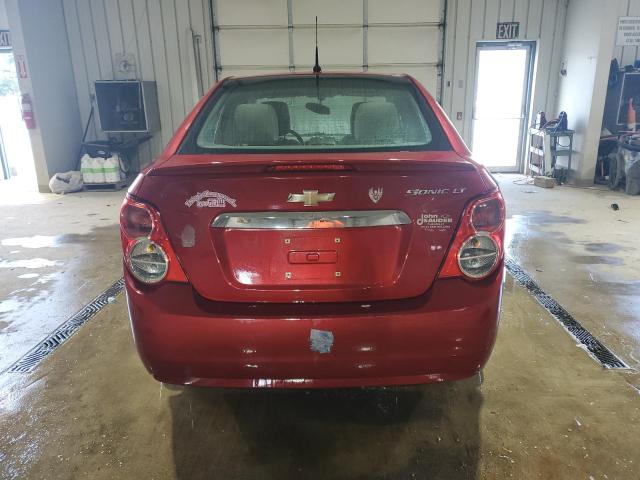 Sedans CHEVROLET SONIC 2014 Burgundy