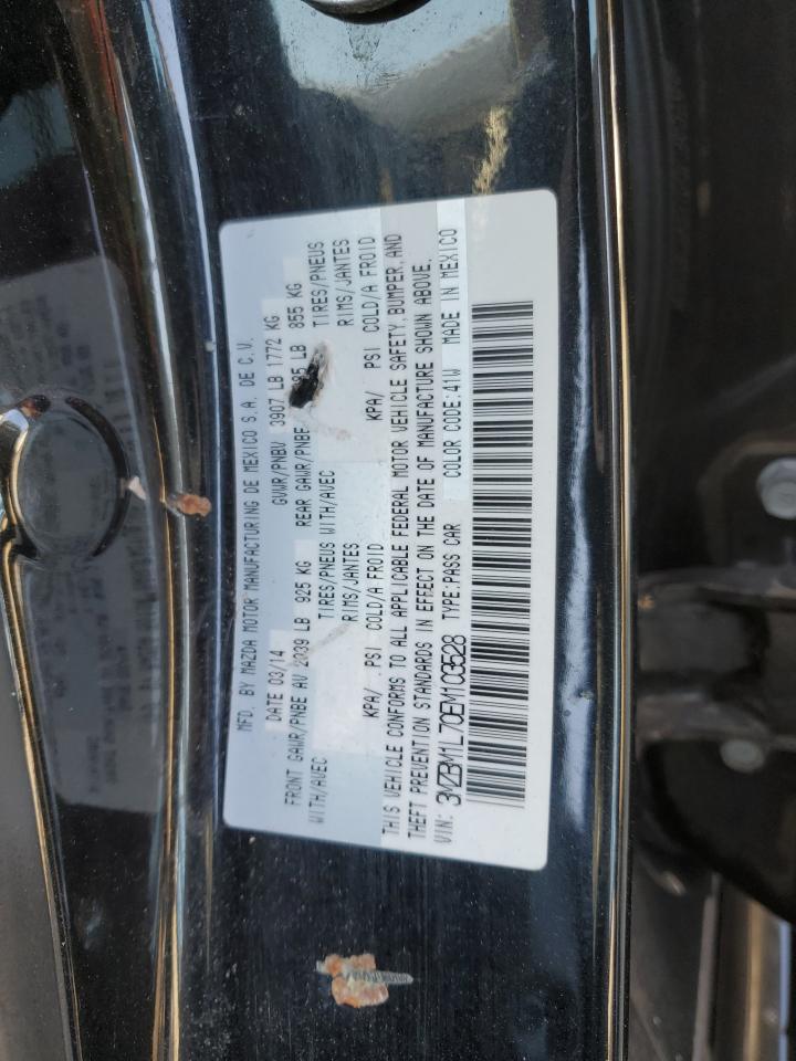 2014 Mazda 3 Touring VIN: 3MZBM1L70EM103528 Lot: 64995935