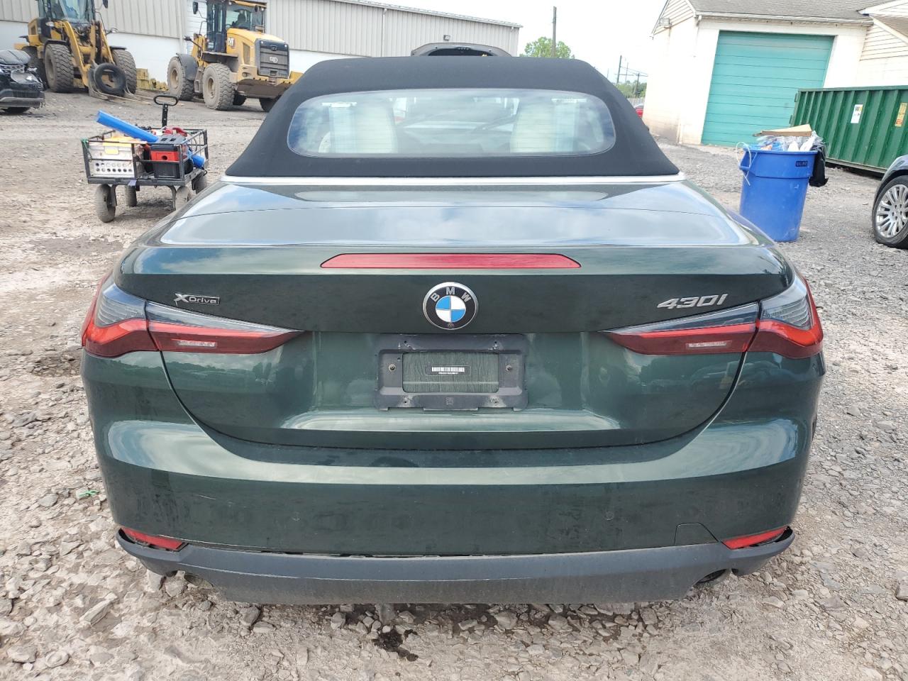 2022 BMW 430Xi VIN: WBA43AT09NCH80127 Lot: 63526505