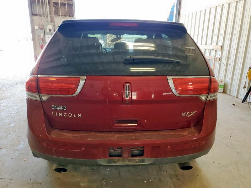  LINCOLN MKX 2013 Red