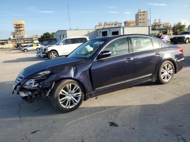 HYUNDAI GENESIS 2012 Granatowy