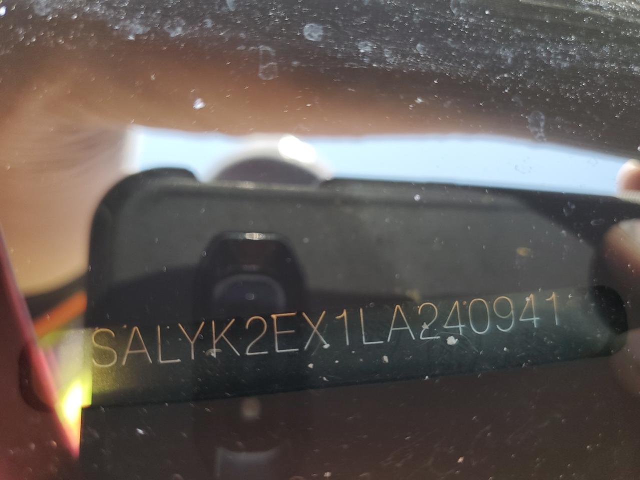 2020 Land Rover Range Rover Velar R-Dynamic S VIN: SALYK2EX1LA240941 Lot: 64407895