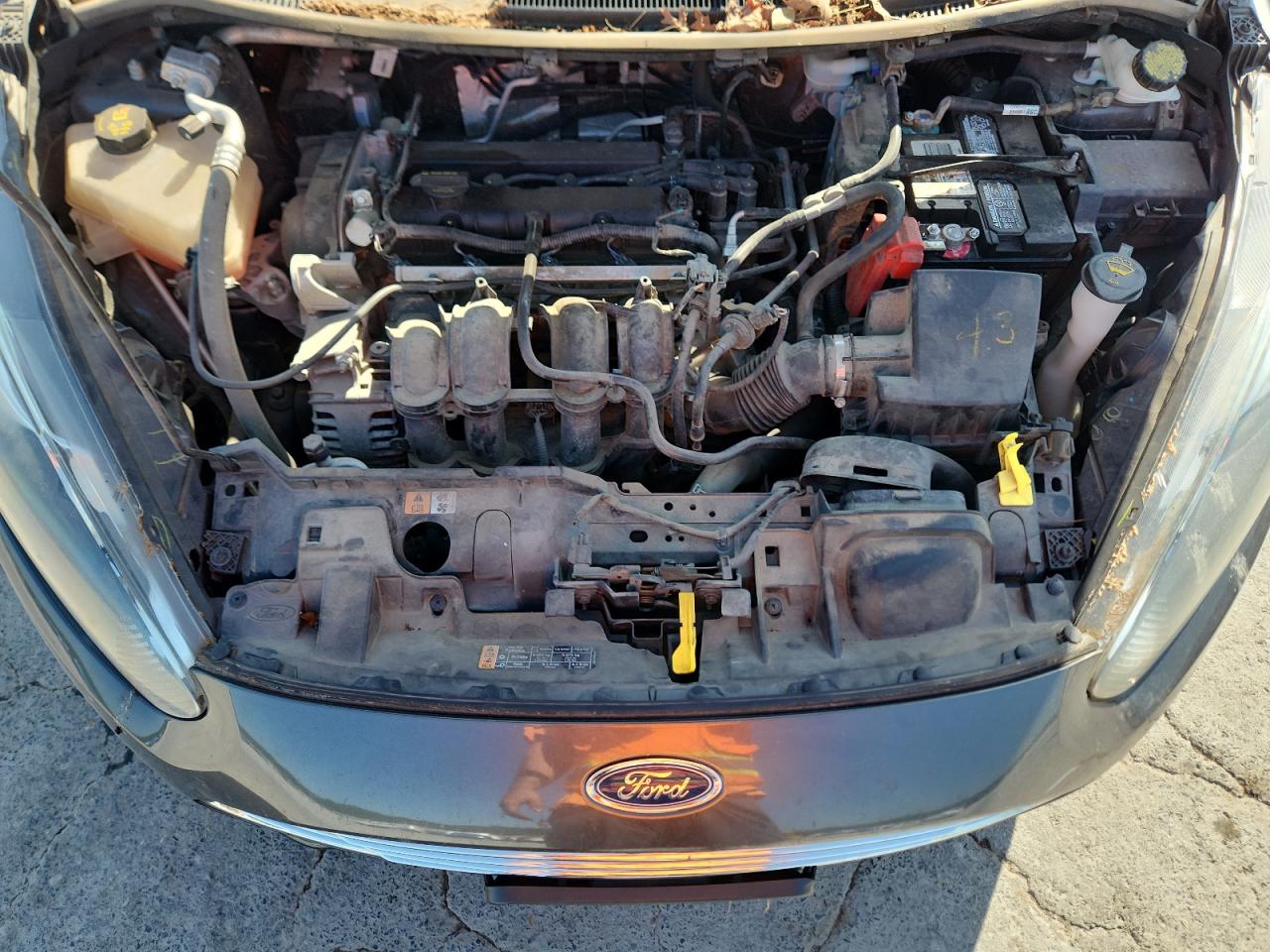 2018 Ford Fiesta Se VIN: 3FADP4BJ5JM119483 Lot: 64571065
