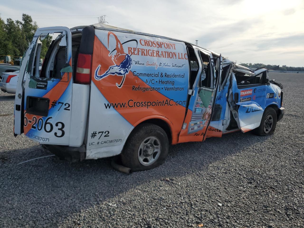 2008 Chevrolet Express G1500 white null gas 1GCFG15X481174872 photo #4