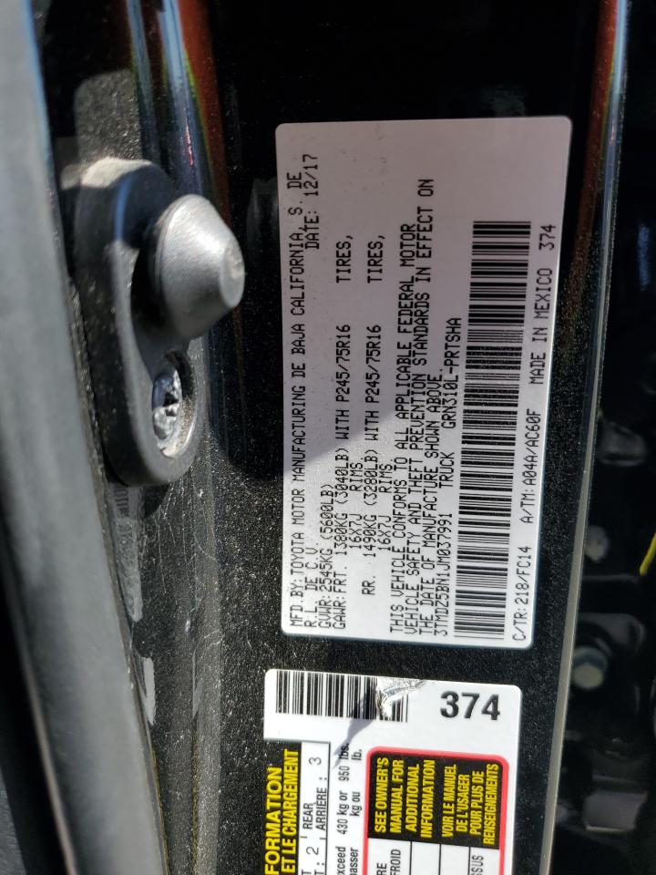 2018 Toyota Tacoma Double Cab VIN: 3TMDZ5BN1JM037991 Lot: 64854725