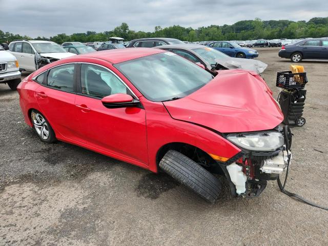  HONDA CIVIC 2018 Czerwony