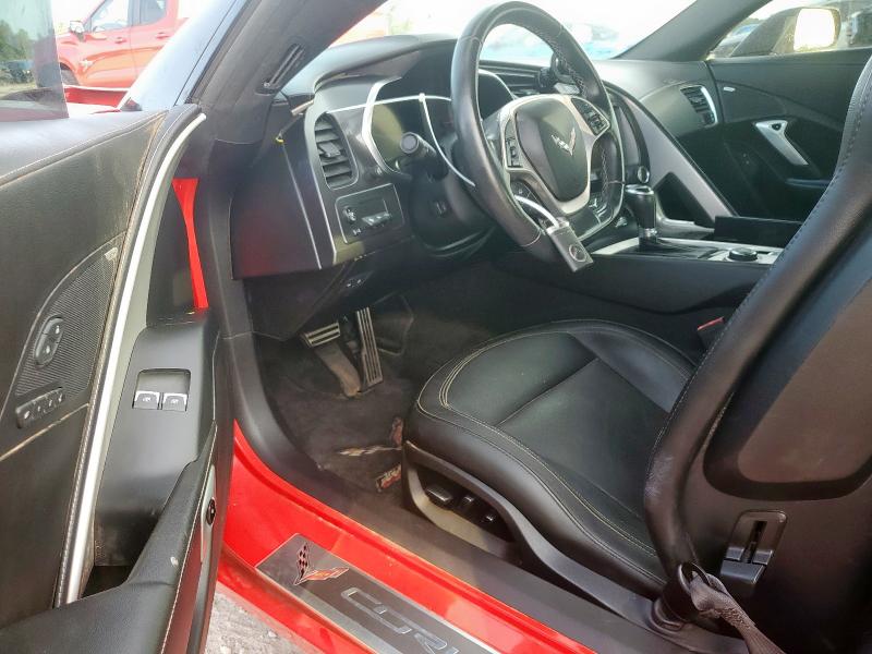 CHEVROLET CORVETTE 2019 Czerwony