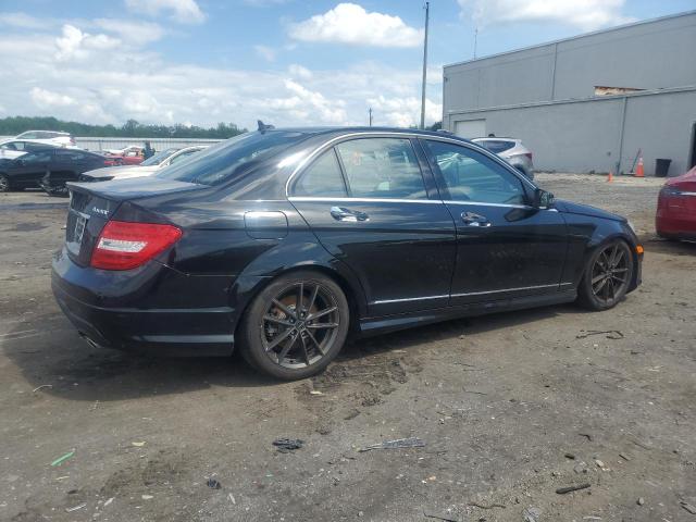 Sedans MERCEDES-BENZ C-CLASS 2013 Czarny