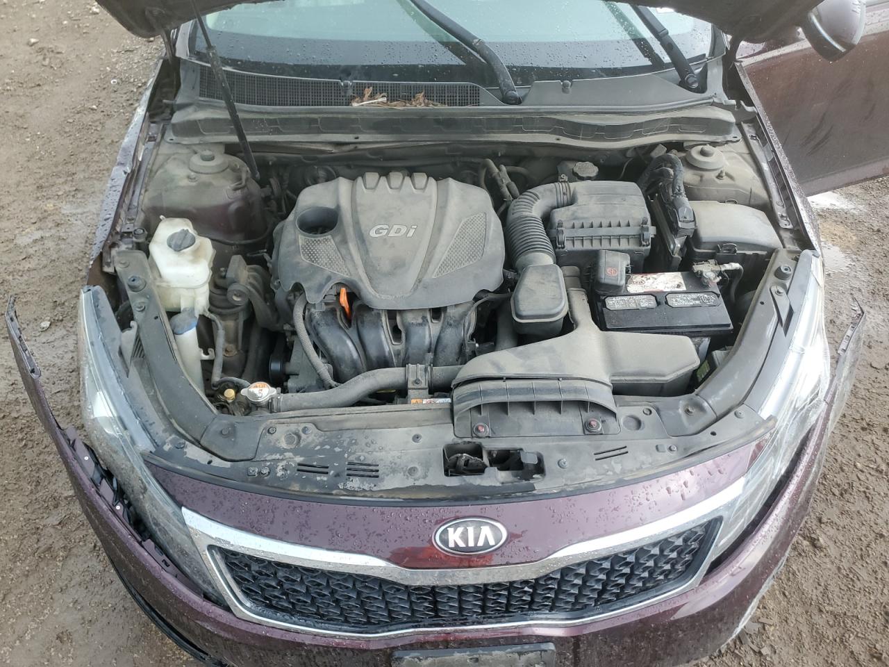 2013 Kia Optima Lx VIN: 5XXGM4A77DG201615 Lot: 65765485