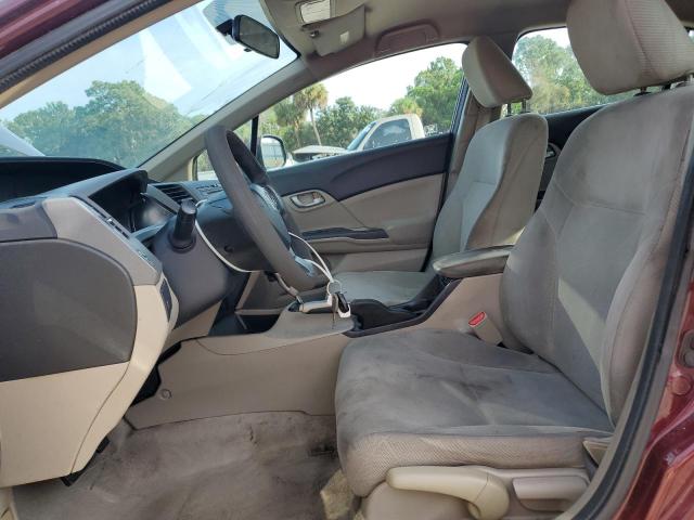  HONDA CIVIC 2012 Burgundy