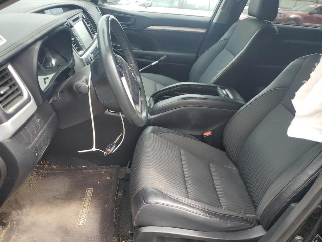 Parquets TOYOTA HIGHLANDER 2016 Black