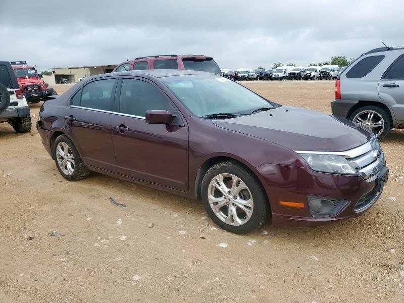 Sedans FORD FUSION 2012 Burgundy