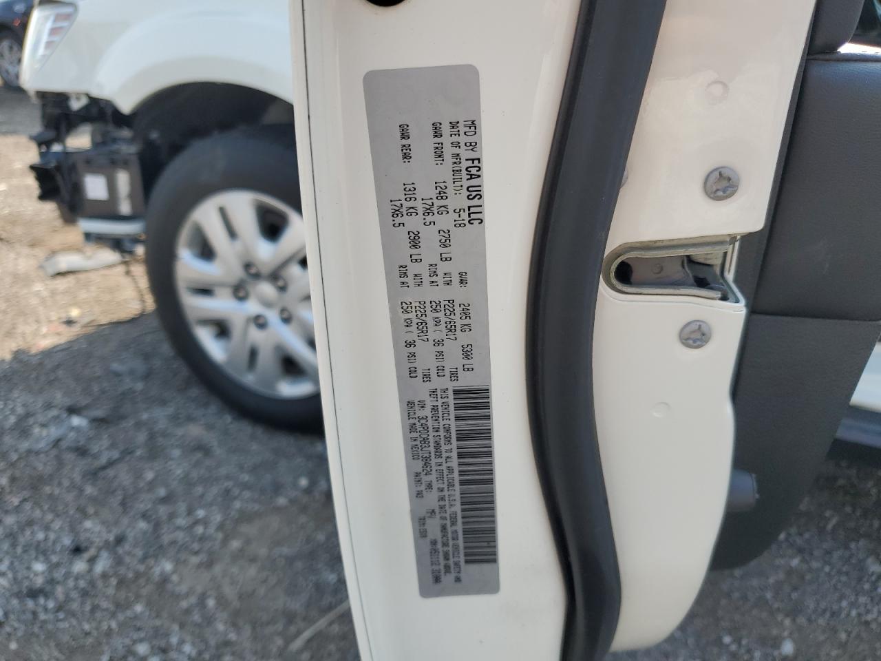 2018 Dodge Journey Se VIN: 3C4PDCAB3JT384624 Lot: 64567095