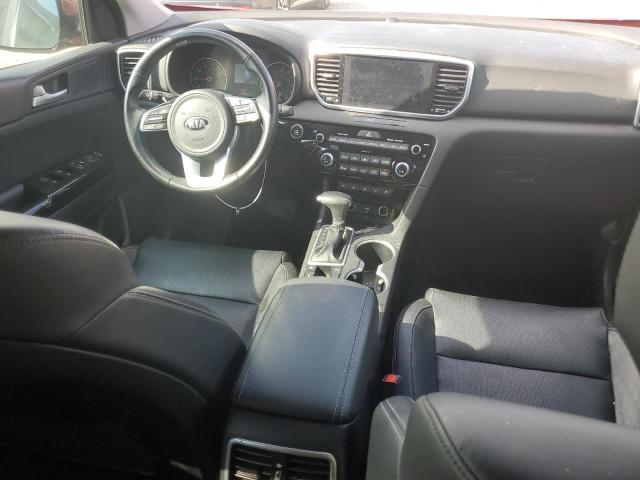  KIA SPORTAGE 2021 Красный