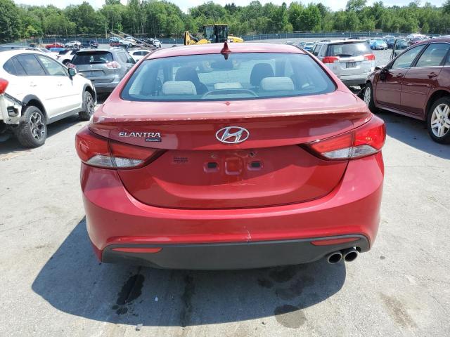 Coupet HYUNDAI ELANTRA 2014 Czerwony