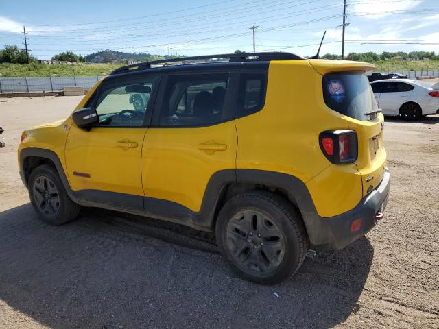  JEEP RENEGADE 2018 Yellow
