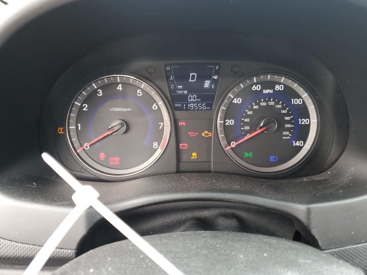 2012 Hyundai Accent Gls VIN: KMHCU5AE1CU019559 Lot: 65235685