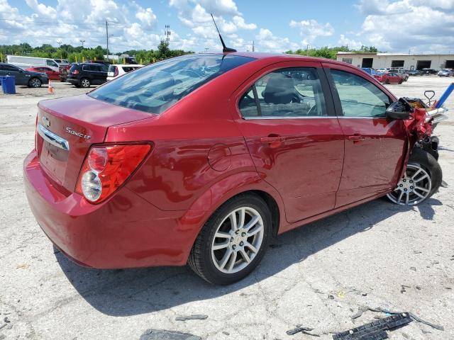  CHEVROLET SONIC 2012 Czerwony