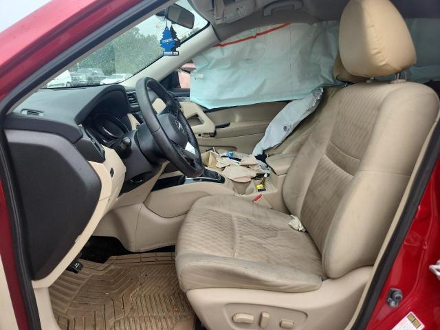  NISSAN ROGUE 2017 Red