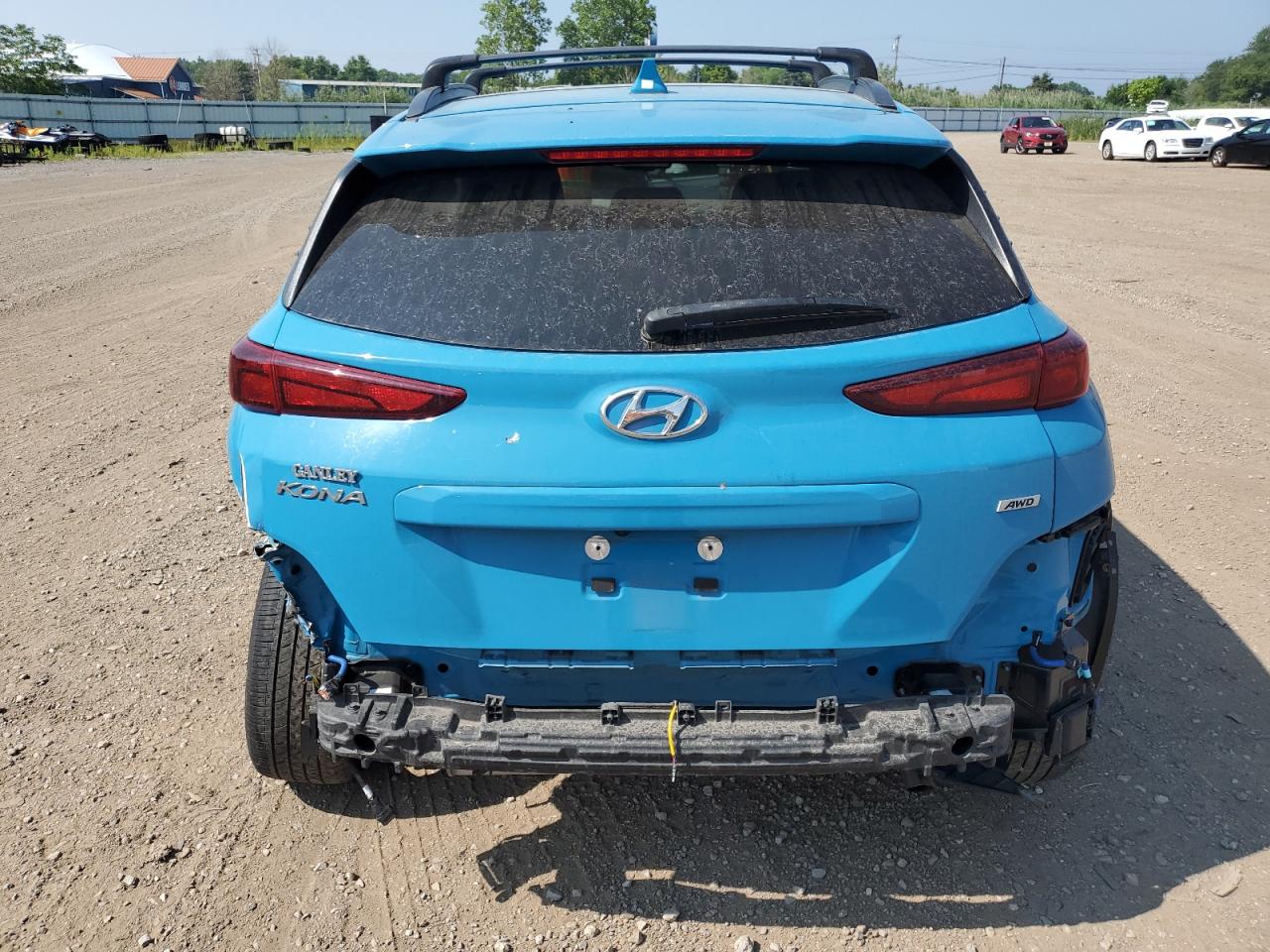 2022 Hyundai Kona Sel VIN: KM8K6CAB5NU774815 Lot: 64879485