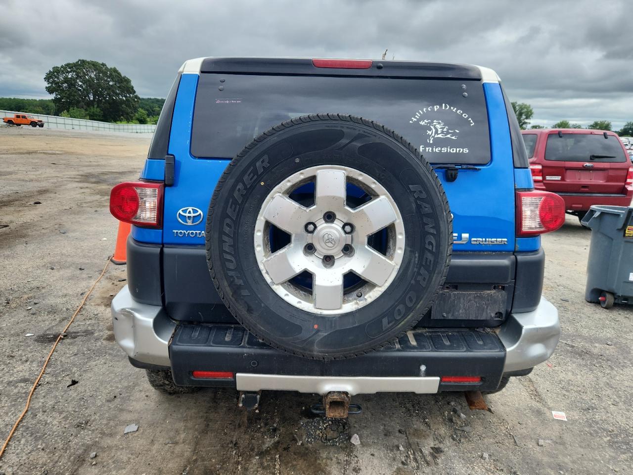 2008 Toyota Fj Cruiser VIN: JTEBU11FX8K032729 Lot: 65004785