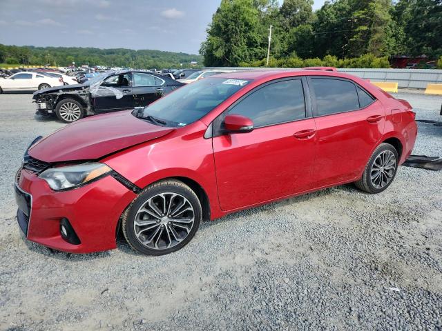  TOYOTA COROLLA 2015 Red