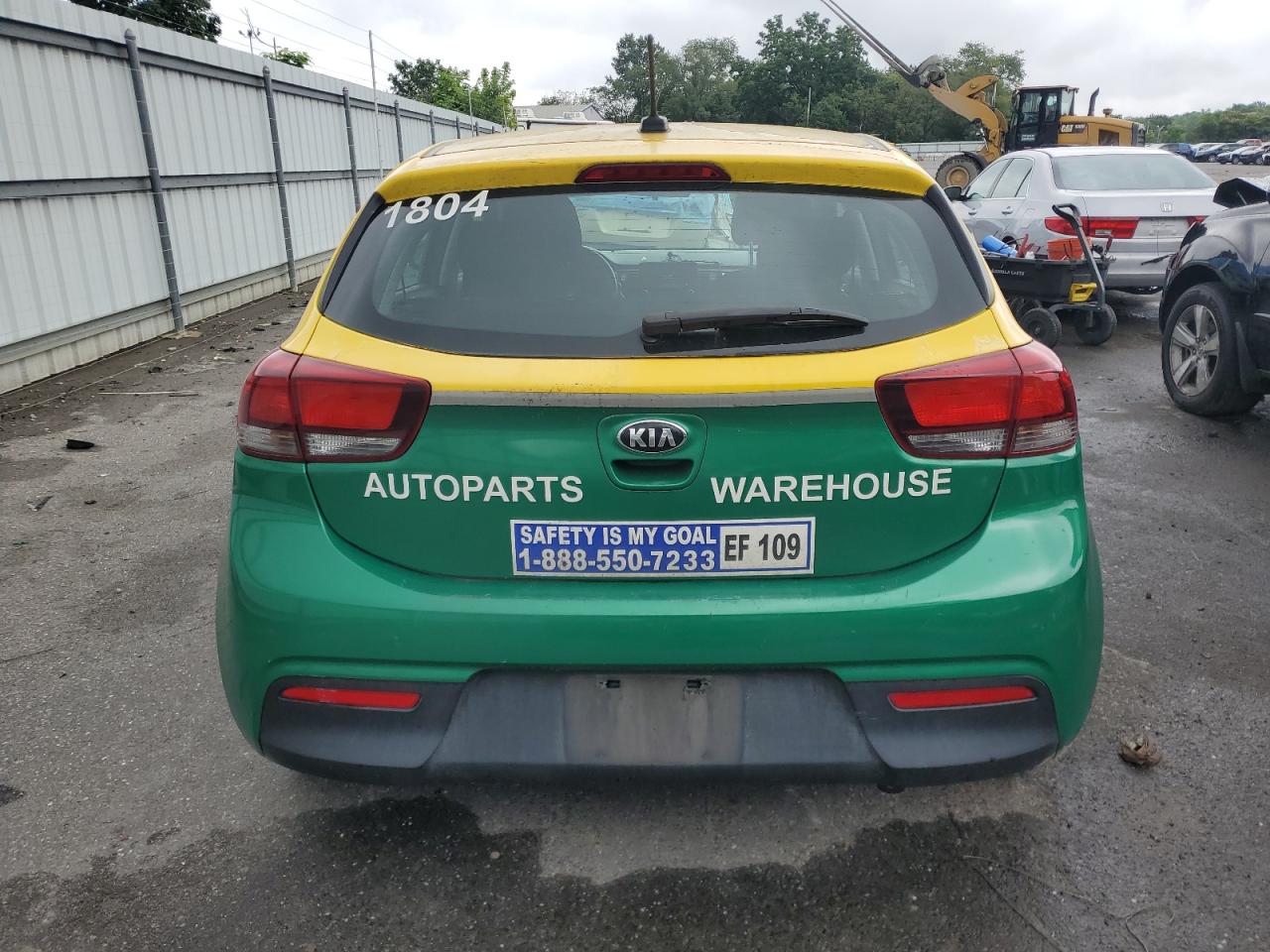 2018 Kia Rio Lx VIN: 3KPA25ABXJE089869 Lot: 63924485