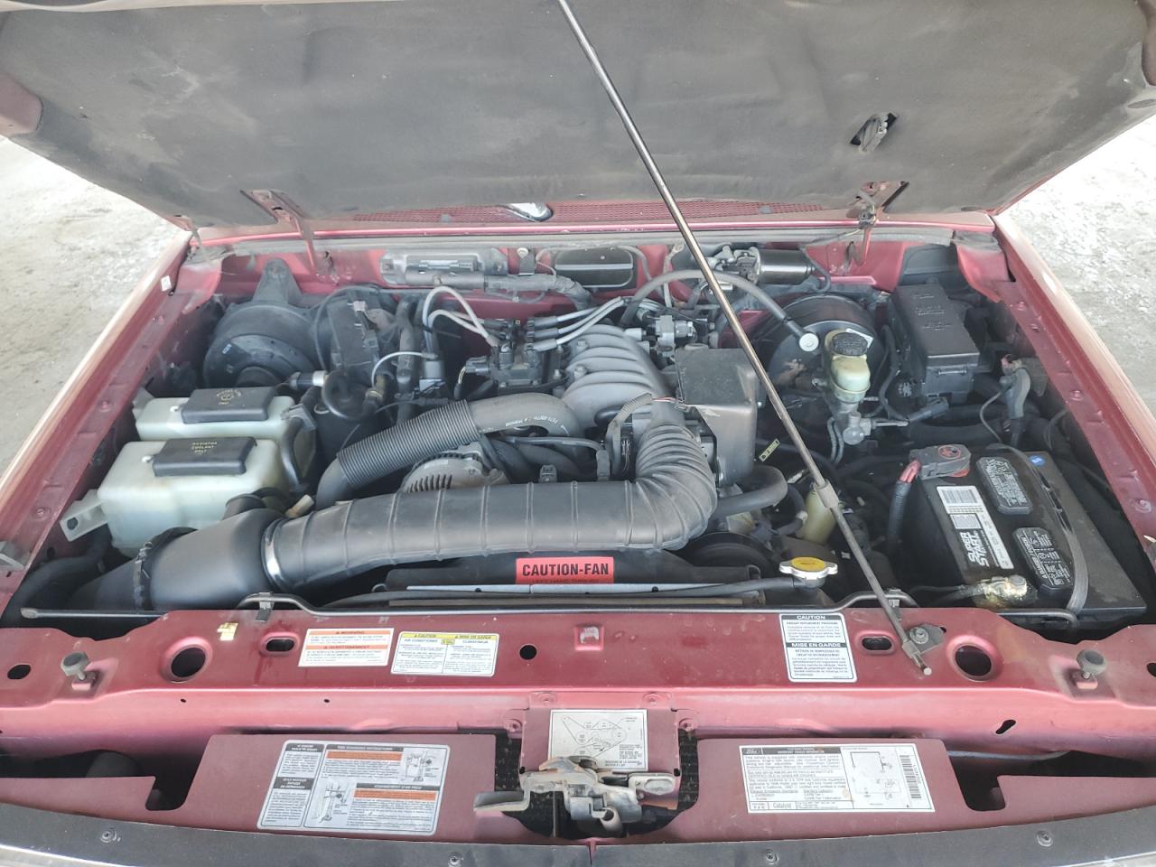 1996 Ford Ranger Super Cab VIN: 1FTCR14U9TPA90640 Lot: 65389265